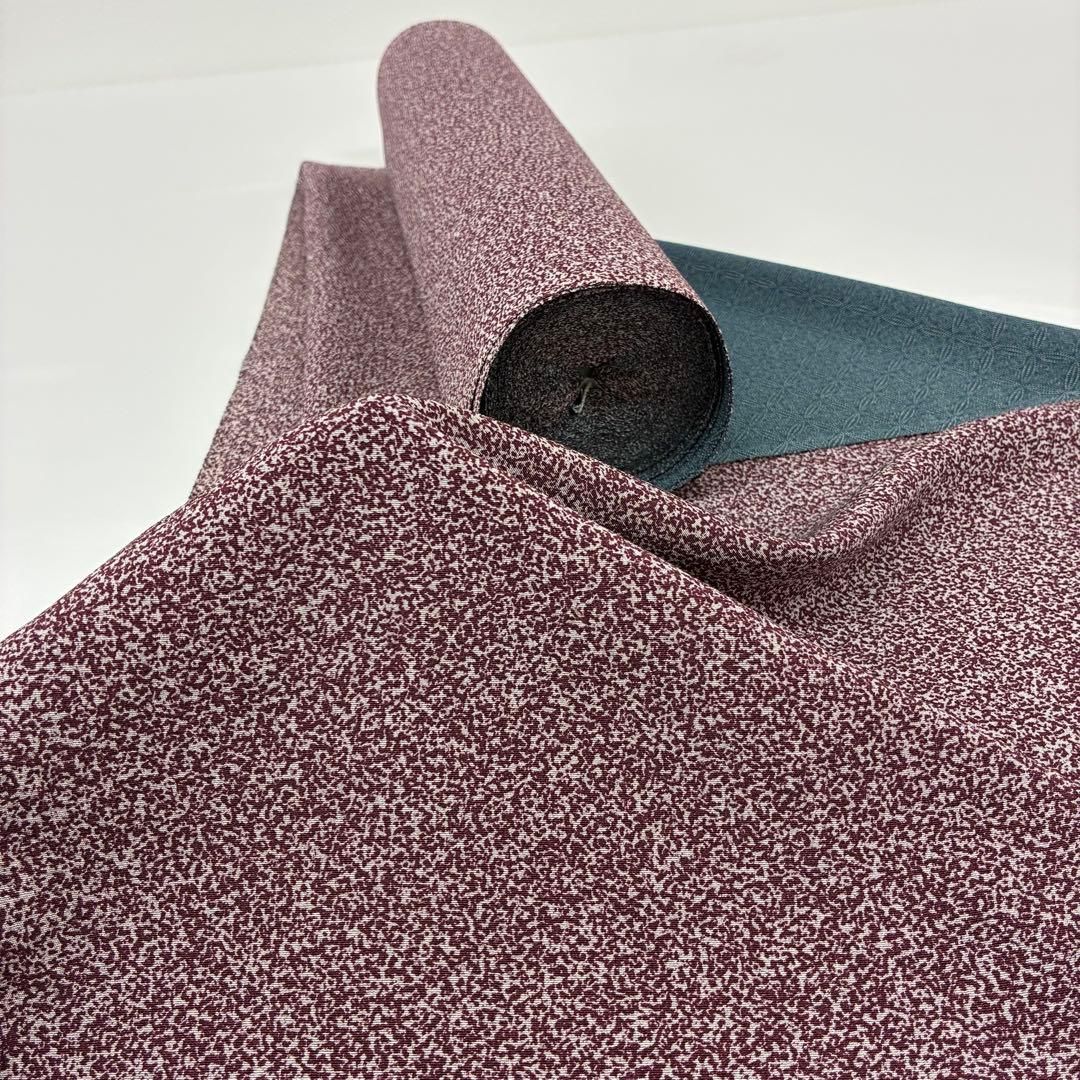 両面染小紋 伊勢型 江戸小紋 八掛付 正絹 反物 O058 - メルカリ