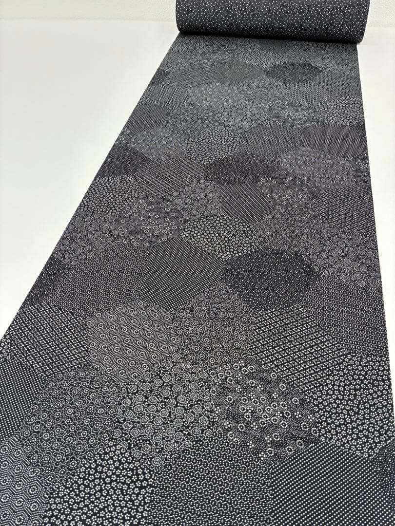 両面織 寄せ柄×花びら