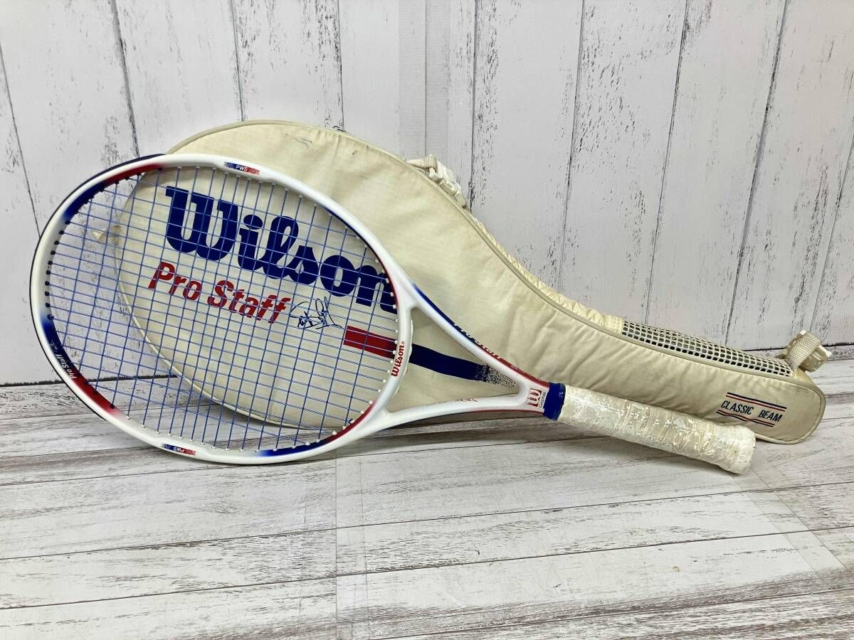 テニスラケット 硬式 Wilson PRO STAFF CLASSIC BEAM Steffi Graf110 プロスタッフ G2 4 1 4 約339g