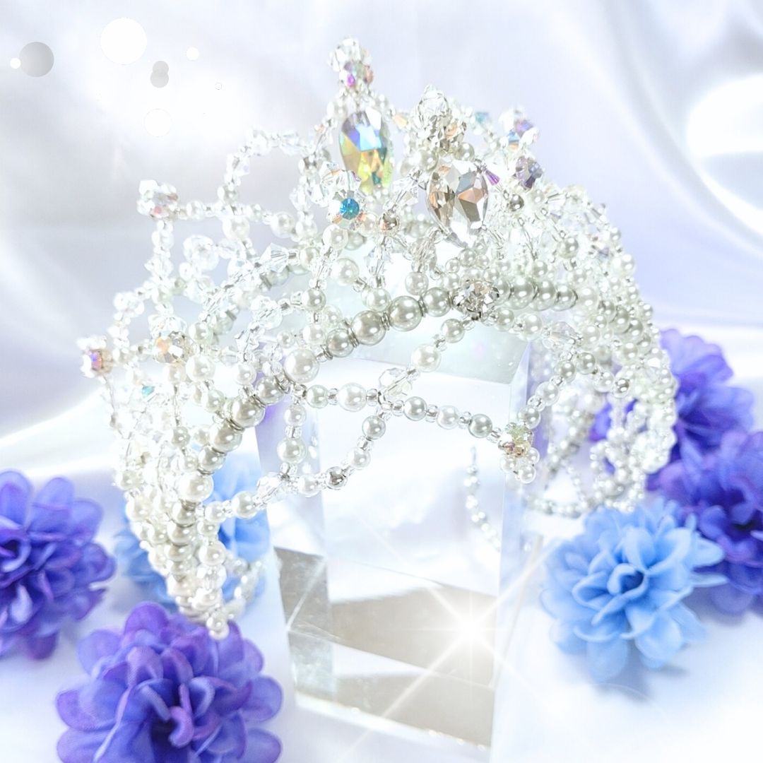 2連ティアラ シルバー