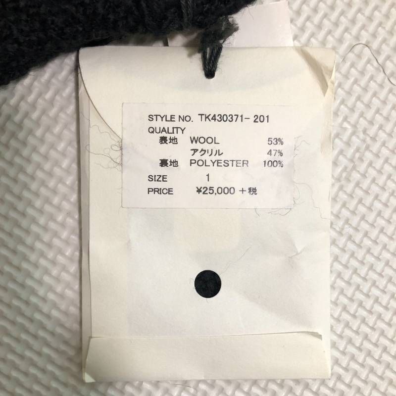 コ GRANDMA MAMA DAUGHTER グランマ ママ ドーター ツイードスカート ブラック 1サイズ Mサイズ相当 GULLKHAN_COM