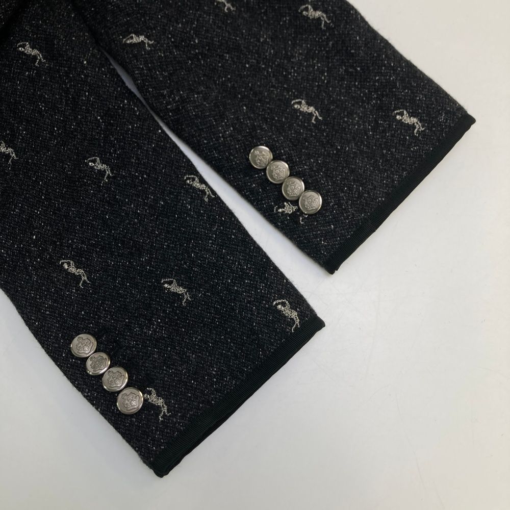 テーラードジャケット 総柄