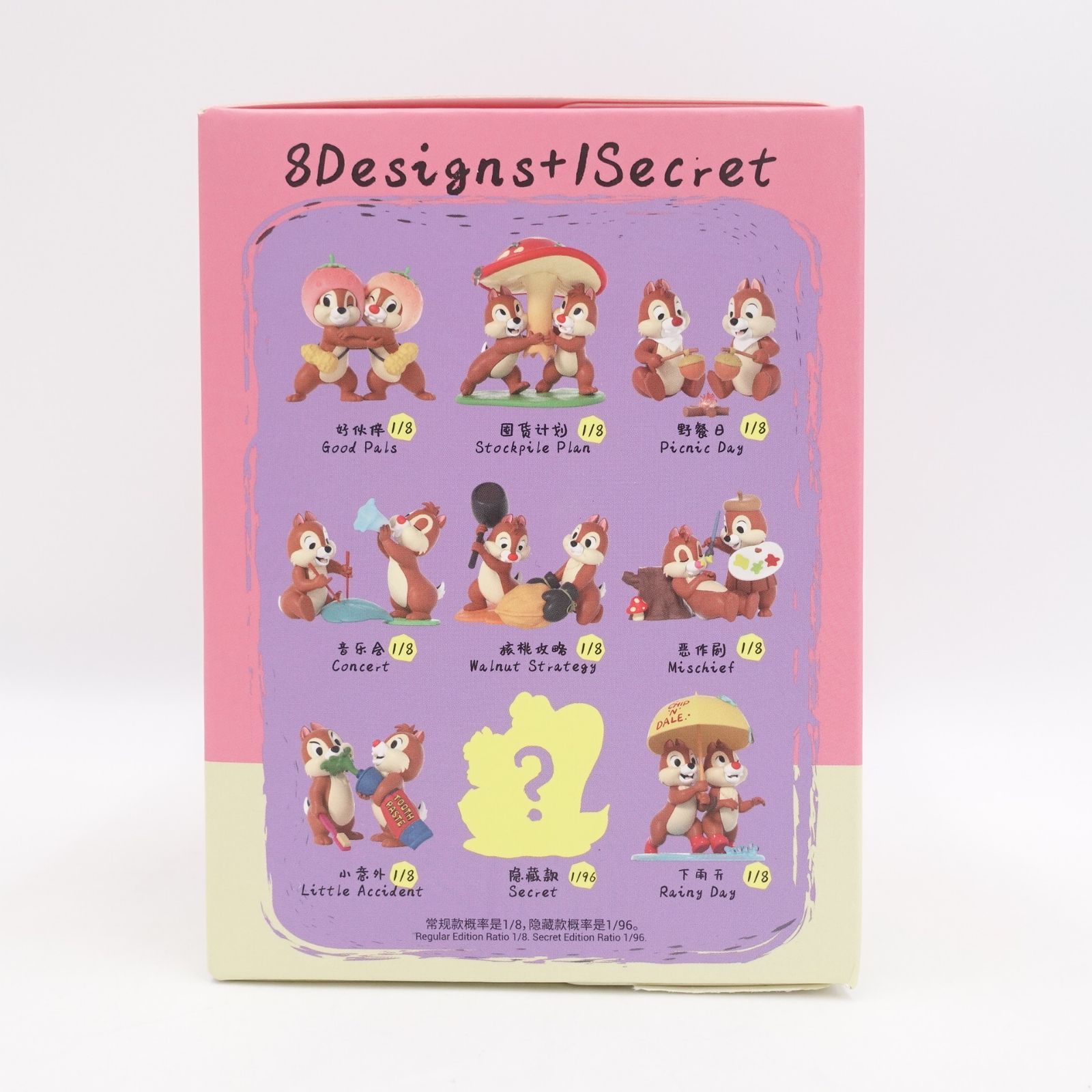 52TOYS チップ＆デール 大親友シリーズ フィギュア 全８種 内袋 BLINDBOX ディズニー Disney 約9cm STEELWINDOWSANDDOORS_COM