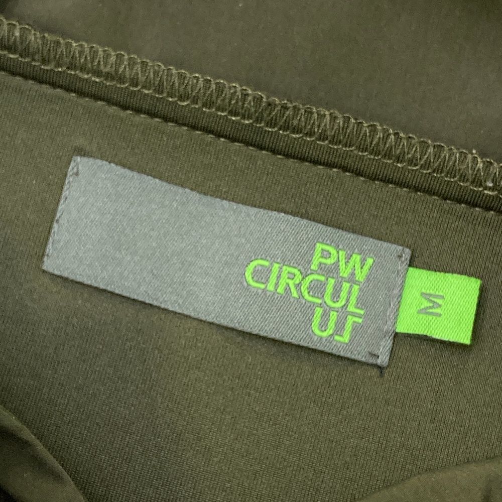 サイズ M PW CIRCULUS ピーダブリュサーキュラス 中綿切替パーカー ネック付 カーキ系 240101534825 ゴルフウェア メンズ ストスト LLC-HASEGAWATOSO_COM