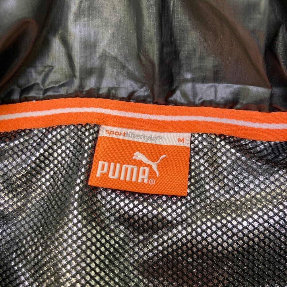 サイズ：M PUMA GOLF プーマゴルフ ノースリーブ 中綿 ジップ 