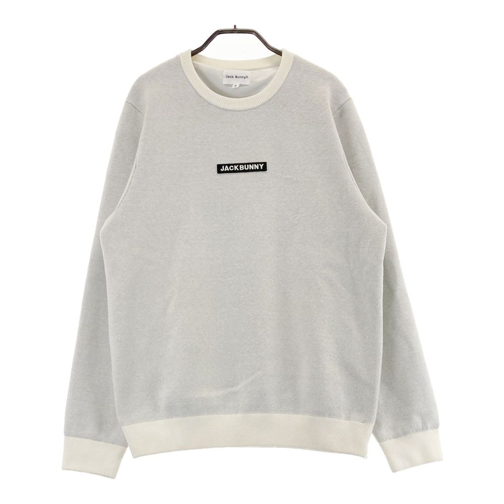サイズ 5 JACK BUNNY ジャックバニー 裏地付 ニットセーター グレー系 ゴルフウェア メンズ ストスト