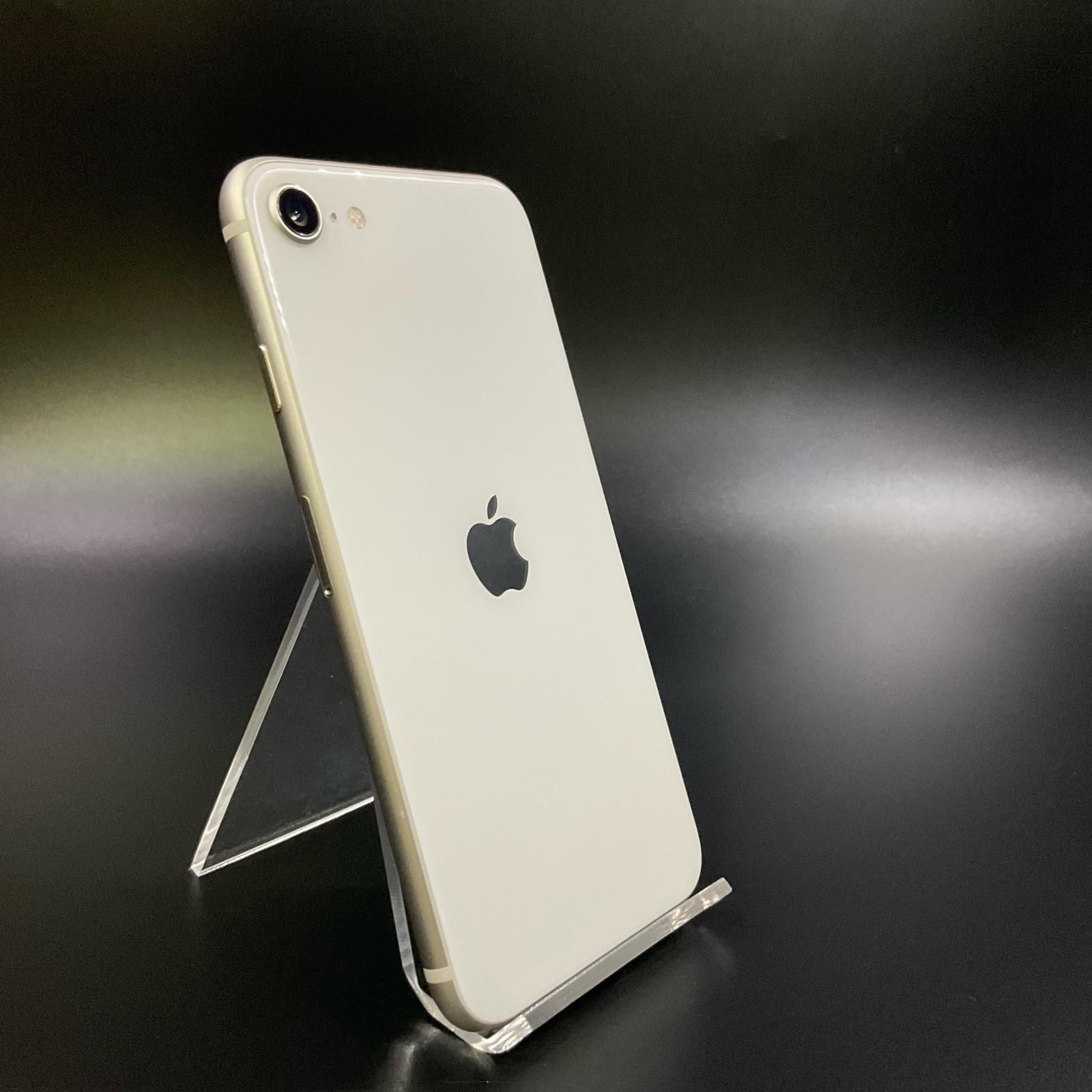 iPhone SE_3 64GB スターライト 背面ひびあり iPhone SE_3 64GB スターライト 背面ひびあり スマートフォン本体