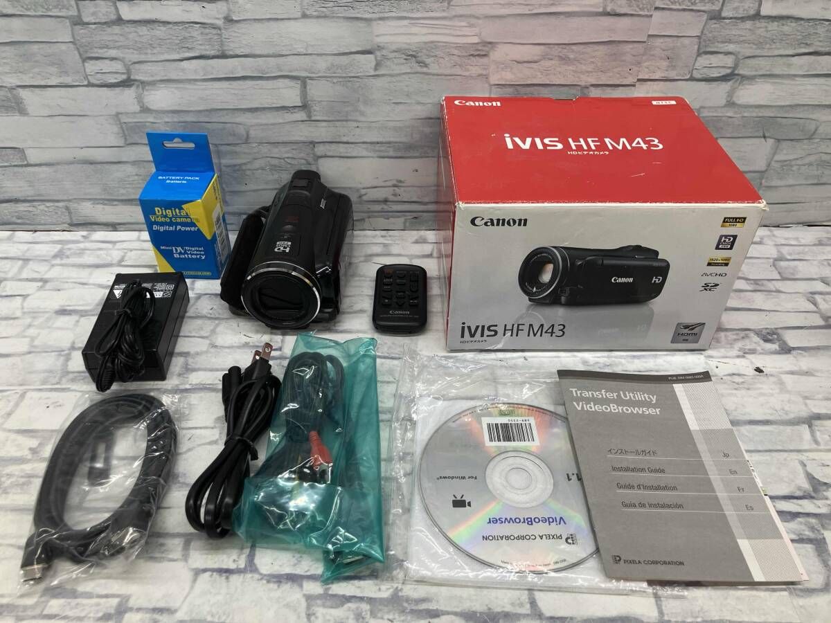 Canon iVIS HF M43 iVIS HF M43 5115B001 ブラック ムービー