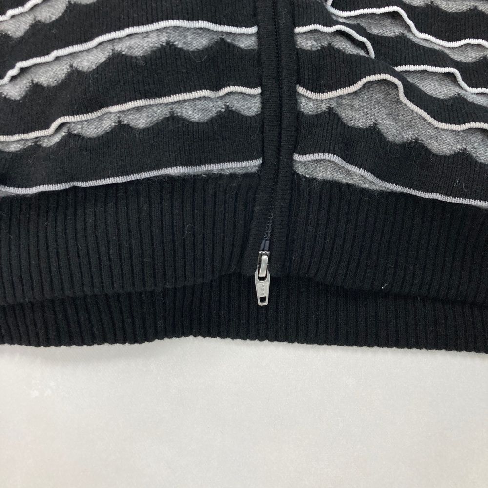 サイズ：44 M.U SPORTS エムユースポーツ 蓄熱 ウール混 長袖ニット