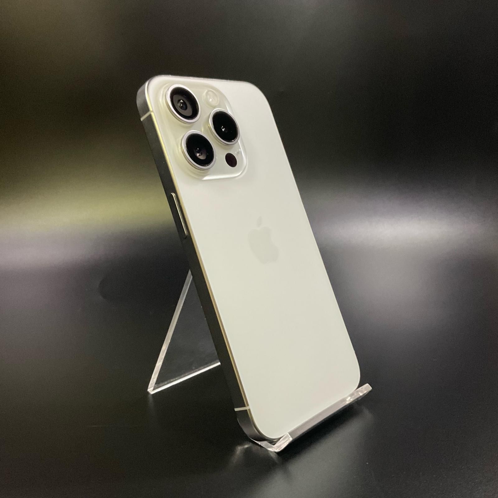 iPhone15pro simフリー 128GB 白 iPhone 15 Pro 128GB SIMフリー 中古
