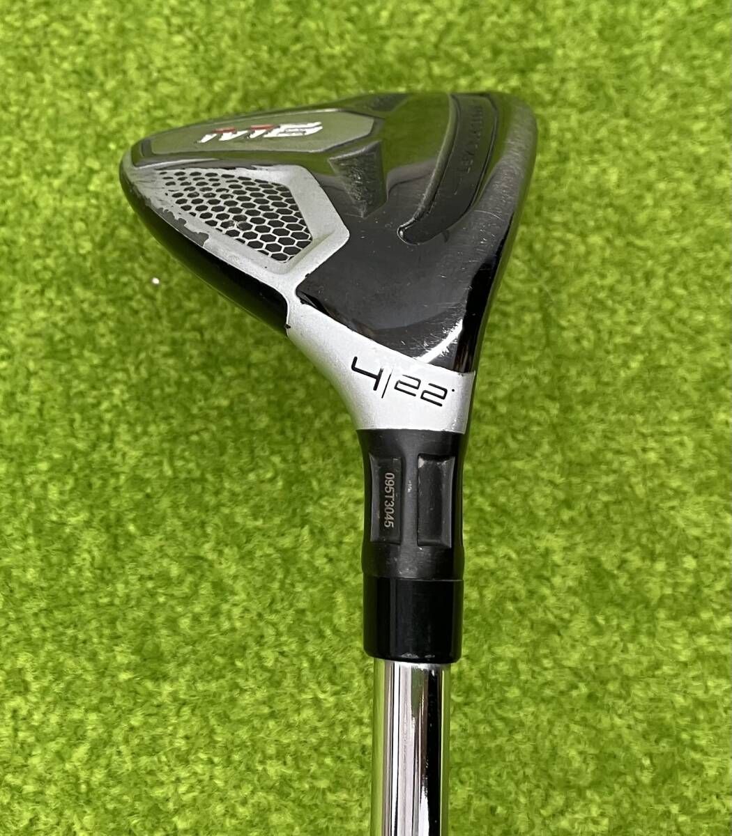 【人気おしゃれ】 テーラーメイド M6 ユーティリティ 22° 4番手 REAX STEEL JAPAN-SPEC 85 フレックスS 年内で出品終了