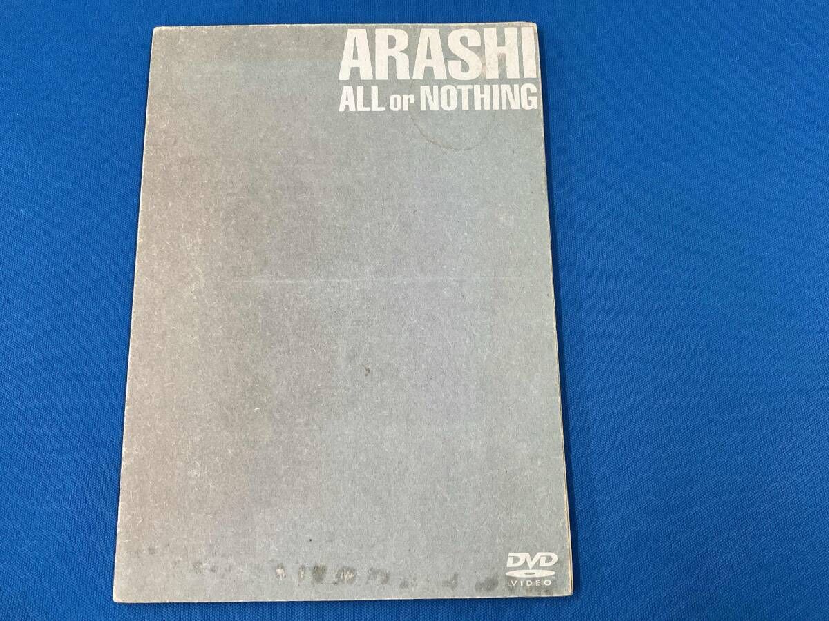 DVD ALL or NOTHING⁄嵐 DVD 嵐 ALL or NOTHING