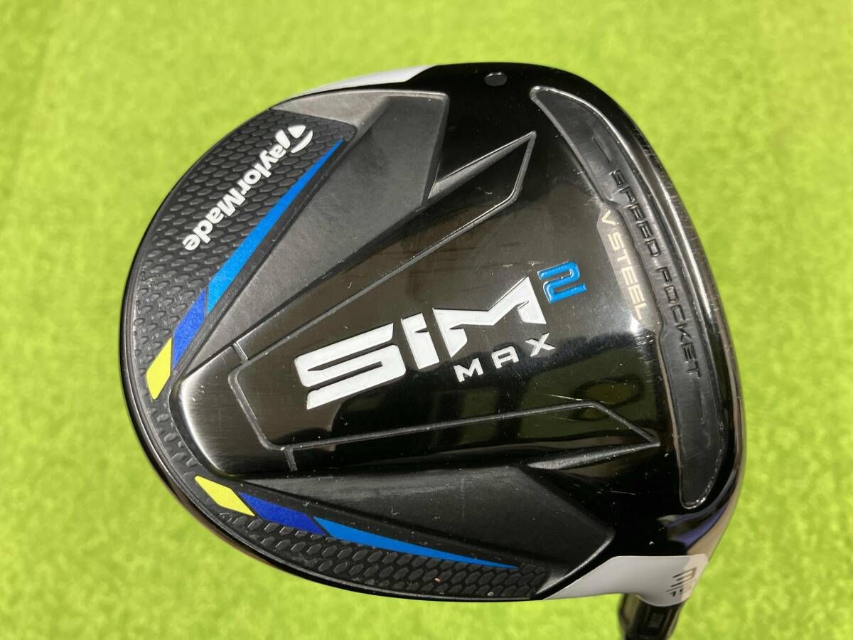 TaylorMade SIM2 MAX VENTUS FW6-S ロフト角15 フェアウェイウッド ヘッドカバー有り