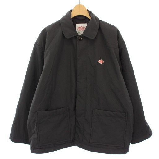 ダントン DANTON カバーオール 中綿ジャケット ブルゾン S 黒 23A-MR-008 TK
