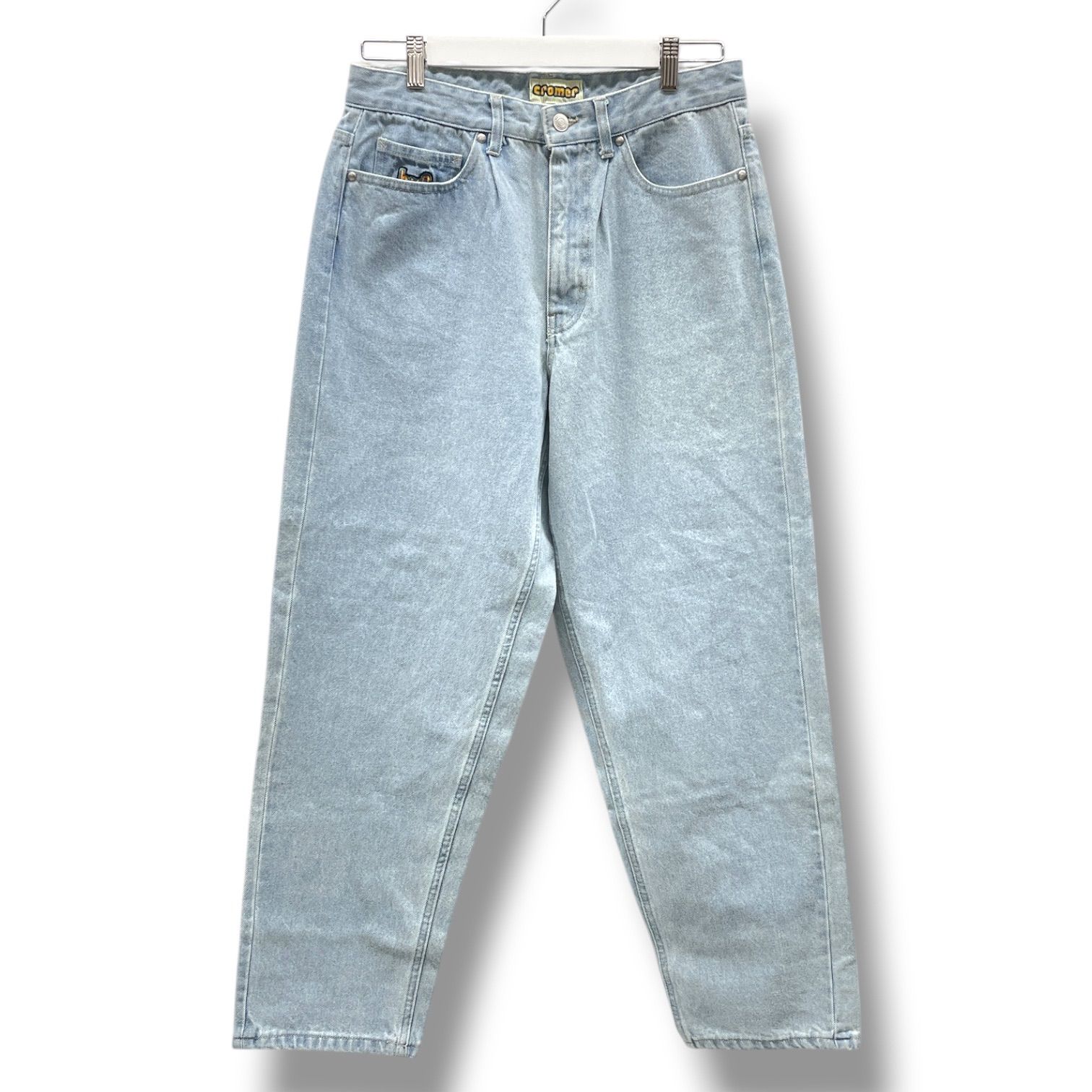 HUF ハフ CROMER クローマー コラボ バギーパンツ コットンデニム 