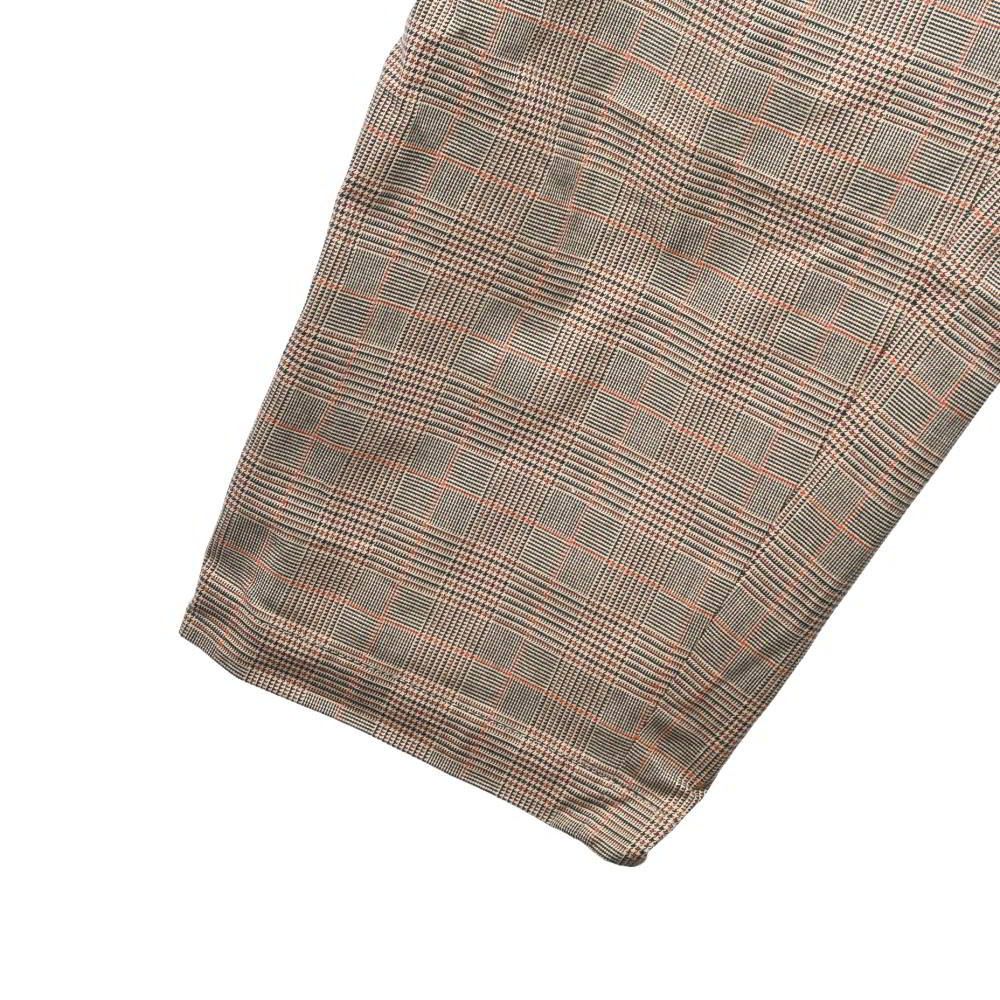  Sacai アジャストバックルベルト チェック ワイド パンツ その他 パンツ