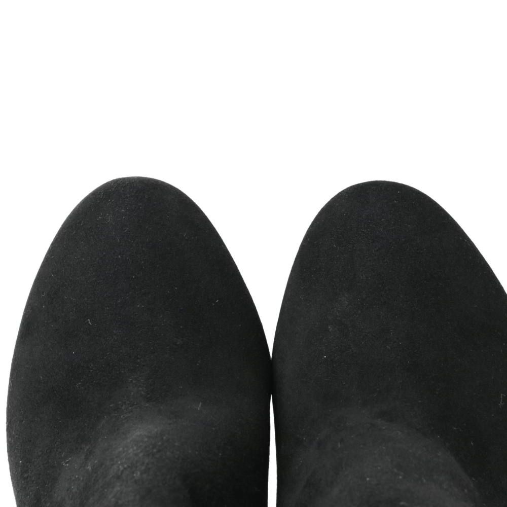  ALAIA スエード レースアップ ピンヒールブーツ ブーツ 靴