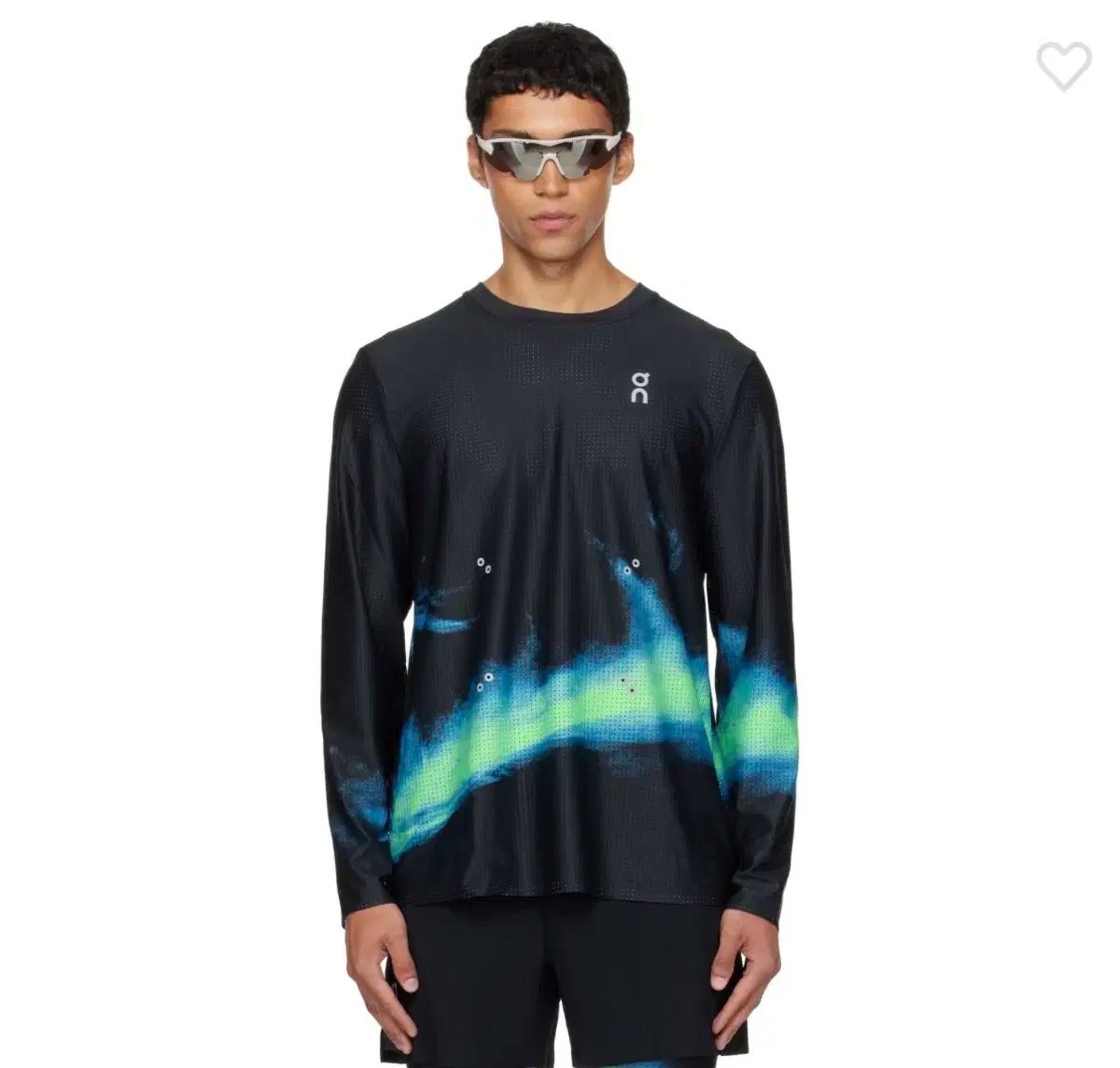 オン ランニング on フェイス メッシュ ロング Tシャツ XL