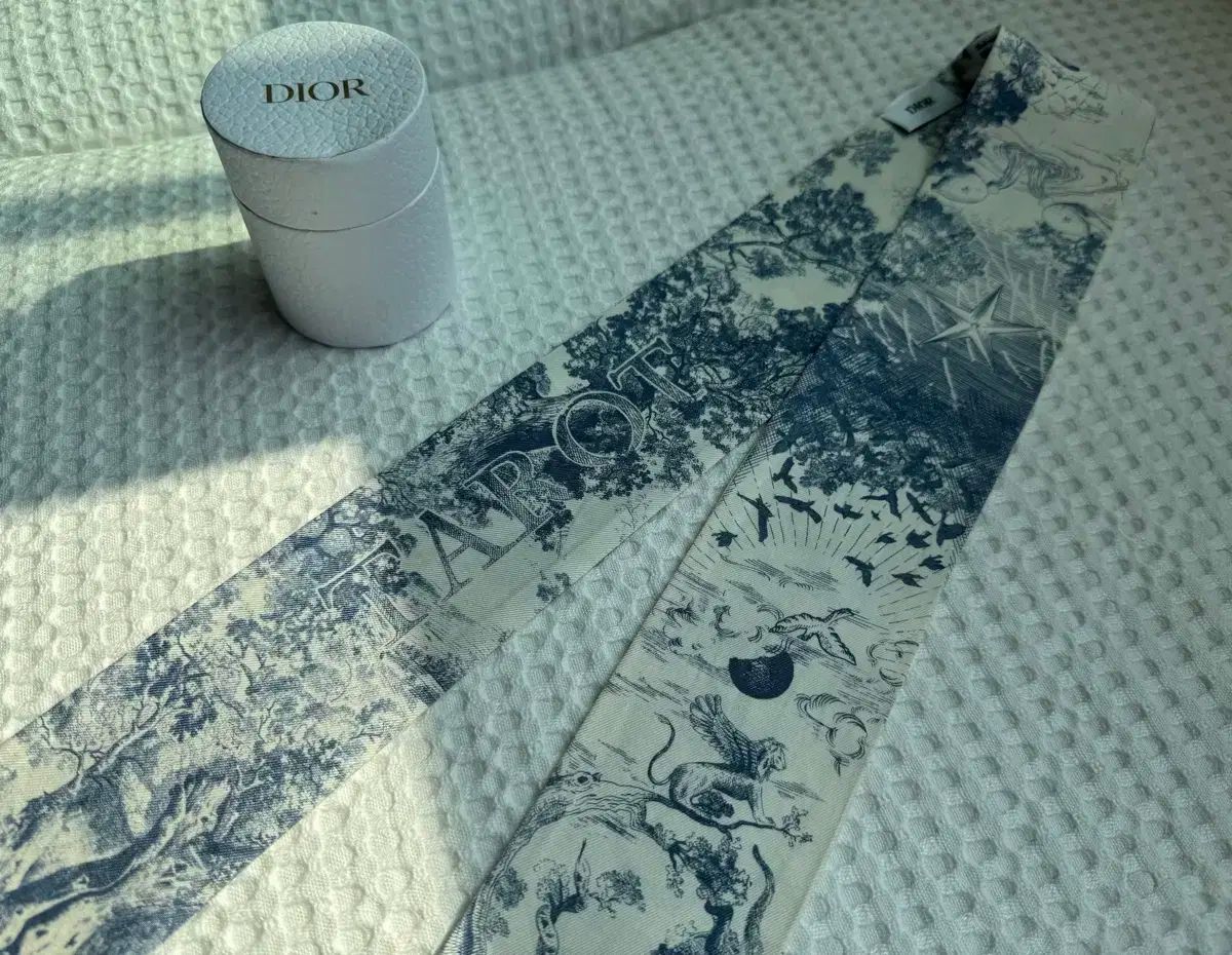 ディオール タロット ミッツァ スカーフ スカイブルー