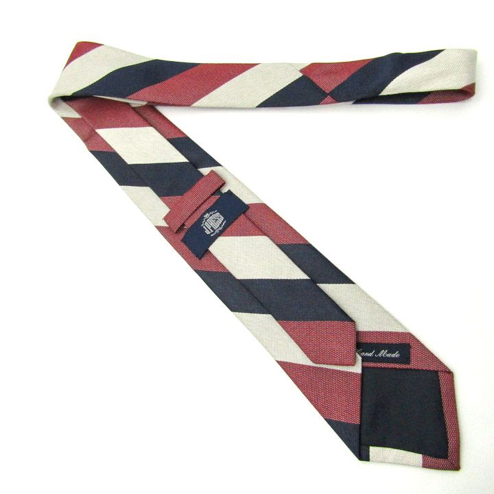 ジェイプレス ブランド ネクタイ ストライプ柄 シルク 日本製