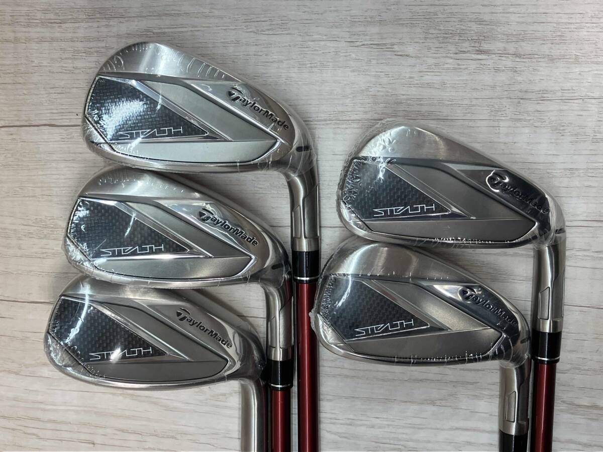 TaylorMade STEALTH 5本 アイアンセット テーラーメイド FLEX L 5本セット 7-9.P.S 女性右利き用 ゴルフクラブ