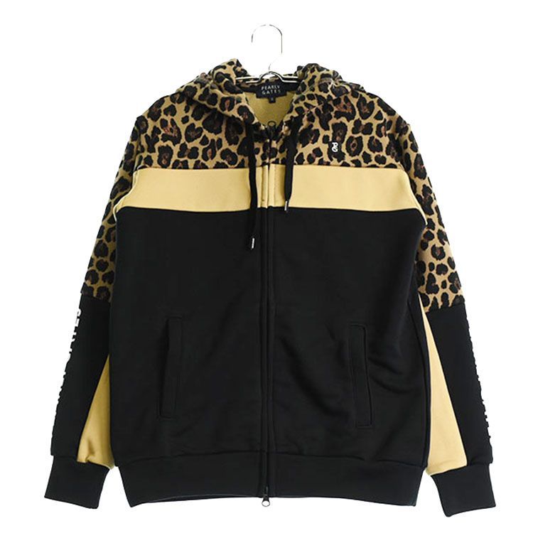 新古品 パーリーゲイツ｜レディース｜0 S相当 ｜長袖パーカー ｜ベージュ系｜秋冬｜古着ゴルフウェア