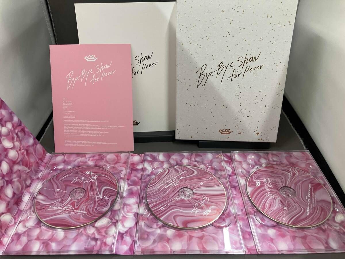 Bye-Bye Show for Never at TOKYO DOME 初回生産 版 3Blu-ray Disc
