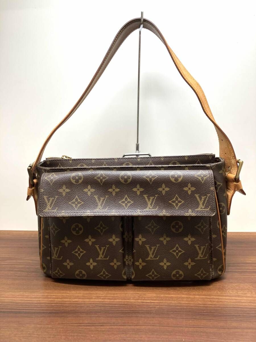LOUIS VUITTON ルイヴィトン モノグラム M51163 ヴィバ シテGM ショルダーバッグ