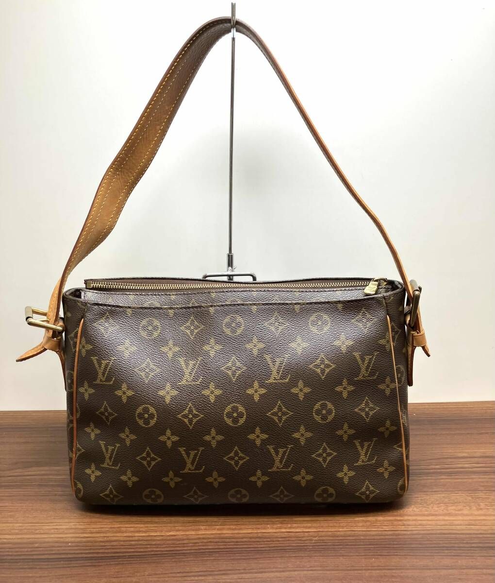 LOUIS VUITTON ルイヴィトン モノグラム M51163 ヴィバ シテGM ショルダーバッグ
