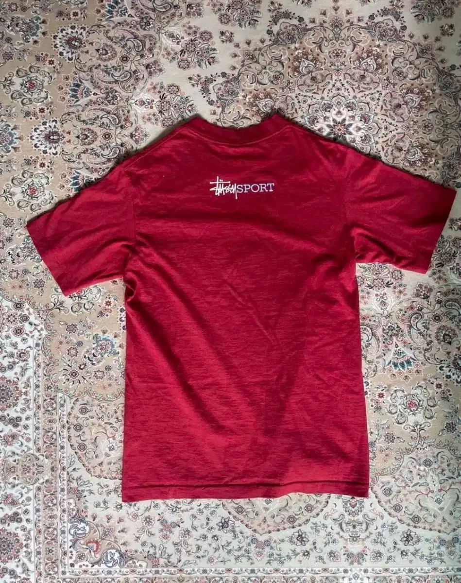 90s STUSSY ステューシー Sロゴ ティーシャツ 半袖 S