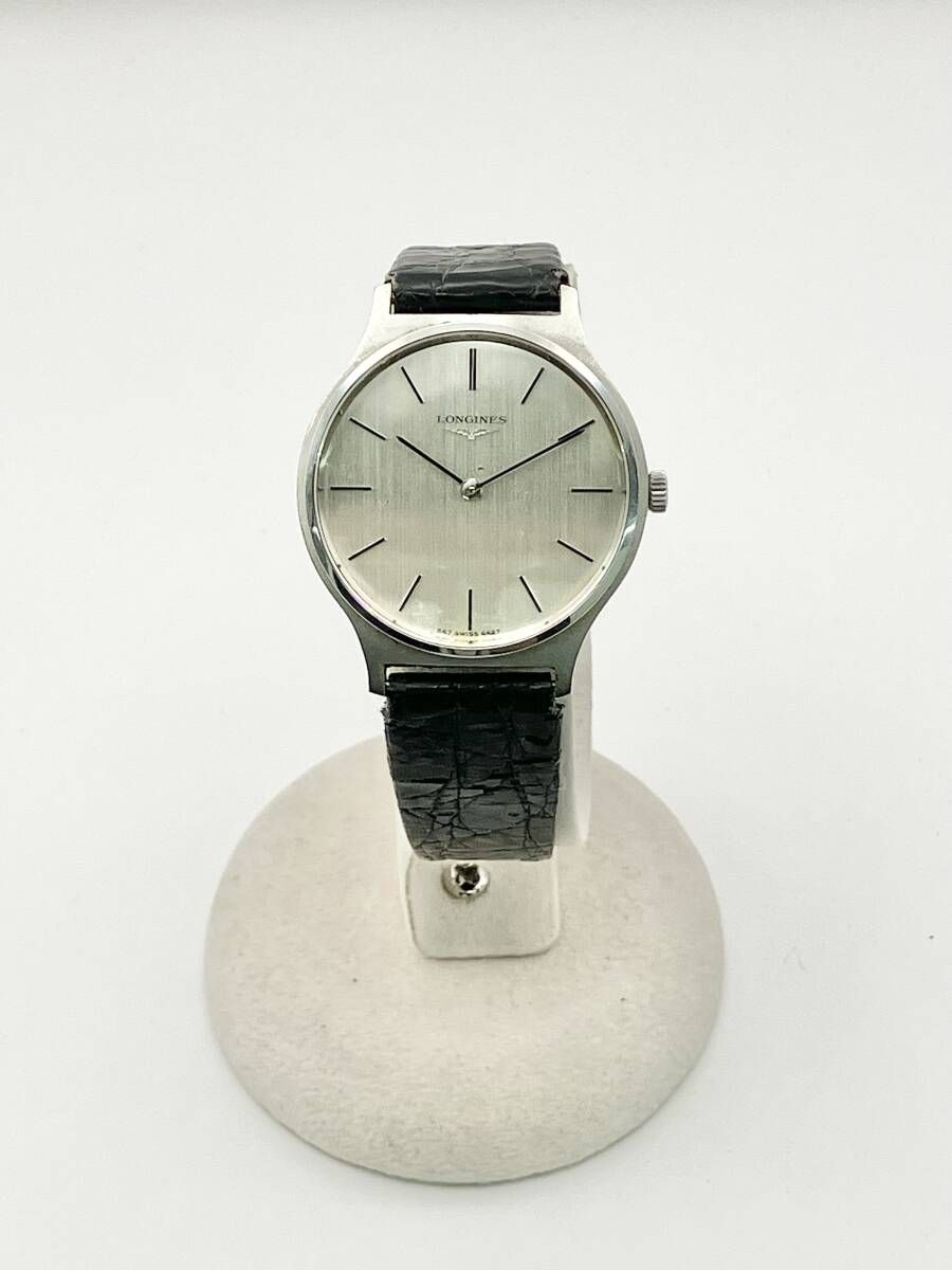 LONGINES ロンジン 二針 アンティーク 手巻き ベルト非