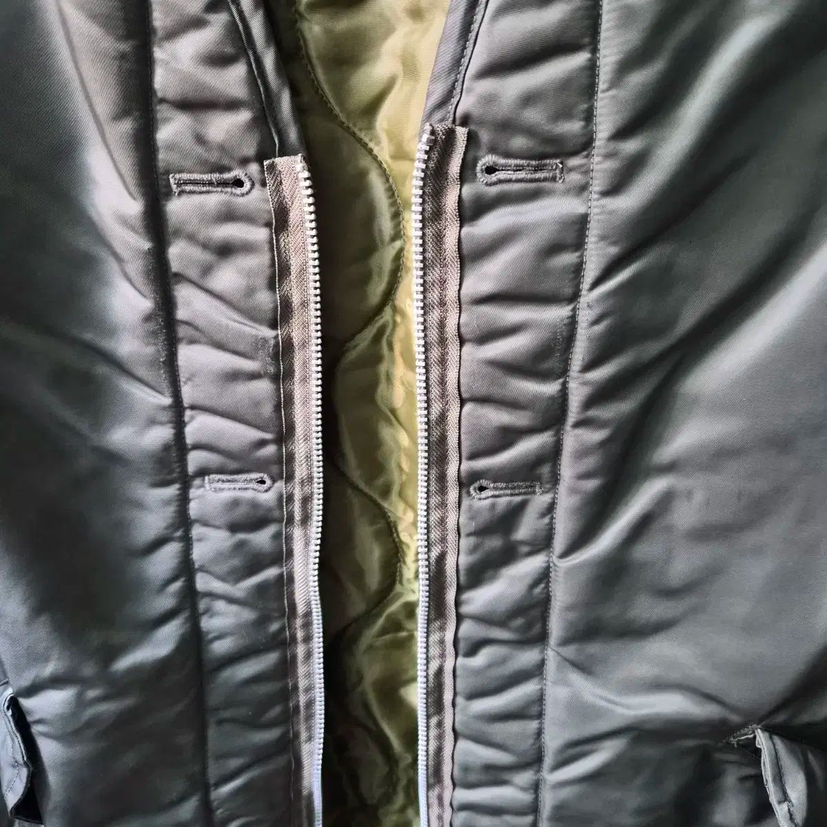  StandAlone カーキ キルティング ベスト ベスト ジレ ベスト ジレ ビスチェ