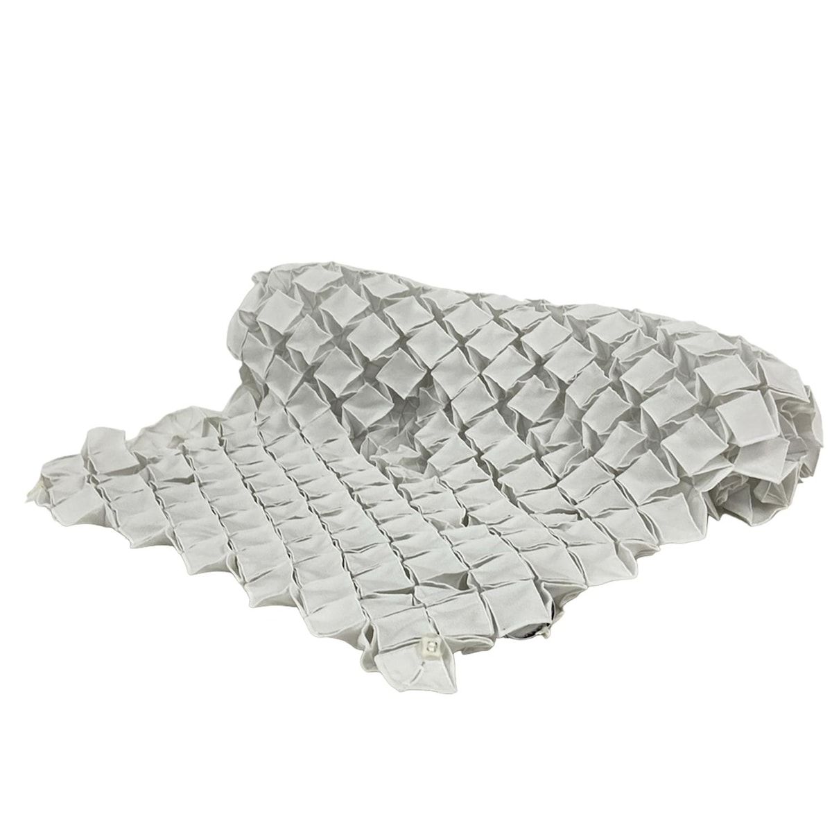 ISSEYMIYAKE イッセイミヤケ ストール ショール - 白 コットン