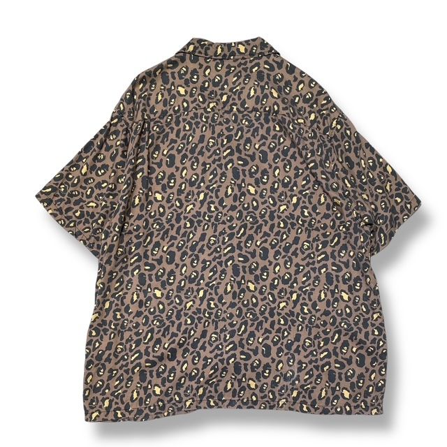 A BATHING APE デザートカモオープン シャツ 半袖シャツ 柄シャツ エイプ 2XLサイズ