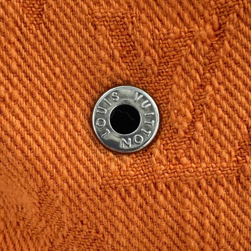 LOUIS VUITTON リバーシブルバケットハット 58 オレンジ ネイビー シャポー モノグラム ルイ ヴィトン 10