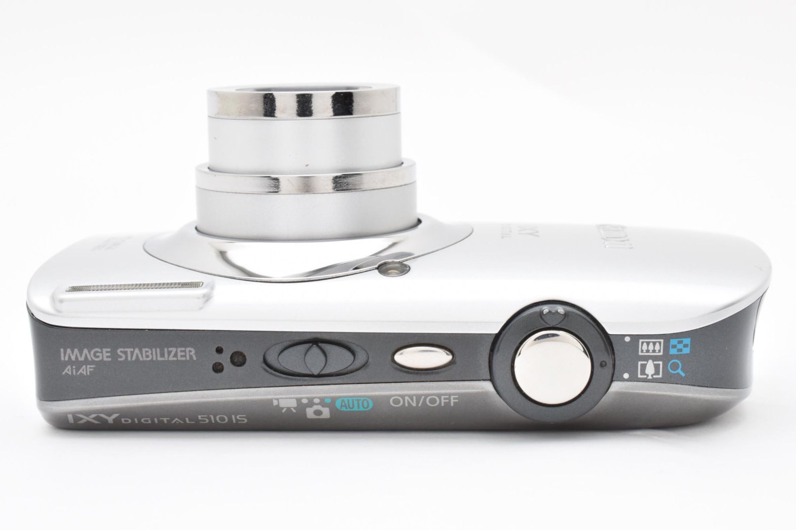  Canon Ixy Digital 510 IS シルバー コンパクトデジタルカメラ デジタルカメラ