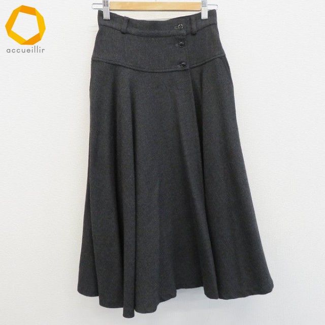 ケンゾー KENZO スカート ロング フ 巻きスカート風 w970044