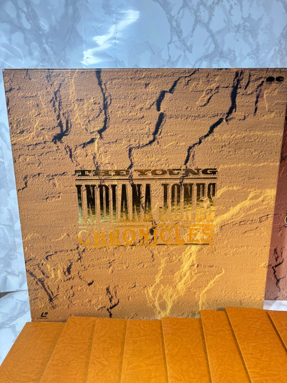 中古 インディ・ジョーンズ 若き日の大冒険 レーザーディスク テレカ