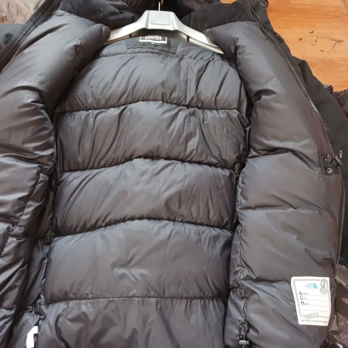  ザノースフェイス ブラック ダウン ジャケット 160 その他 ジャケット ブルゾン