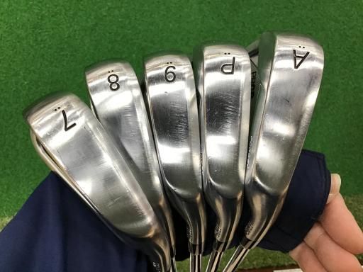 中古】 プロギア PRGR 03 5S アイアンセット IR スペックスチールIII