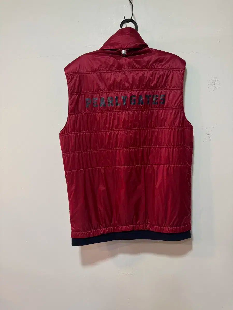 パーリーゲイツ レッド ダウン ベスト LLC-HASEGAWATOSO_COM