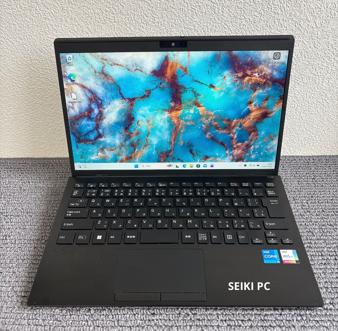 Sony VAIO Pro VJPG21 i5-1235U メモリ16GB SSD 256GB Win11 顔認証 AC付き