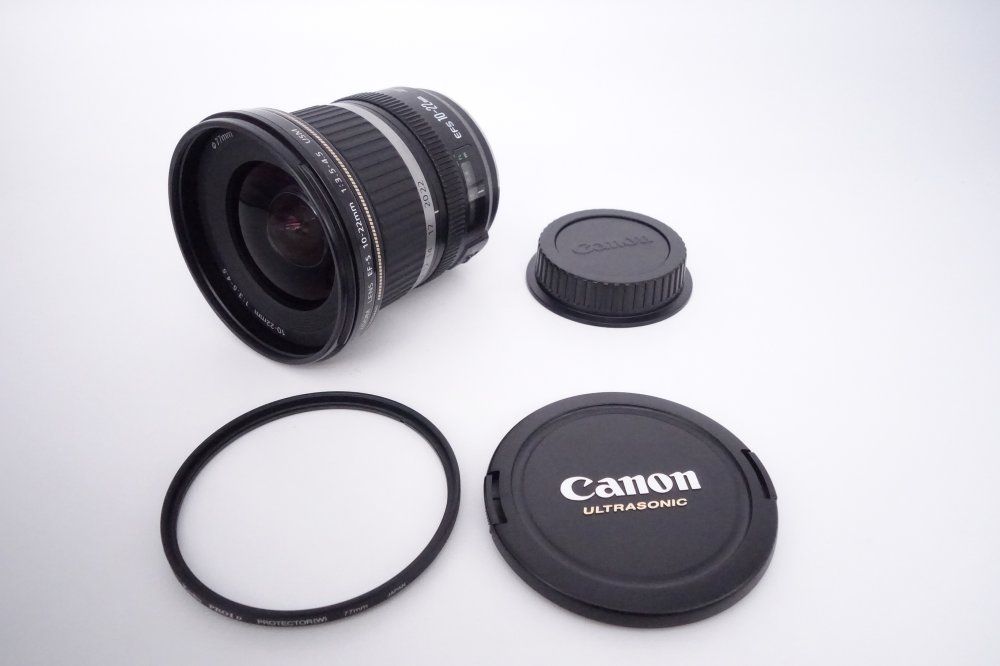 上品 キヤノン Canon 超広角ズームレンズ EF-S10-22mm F3.5-4.5 USM APS-C対応 D10129A