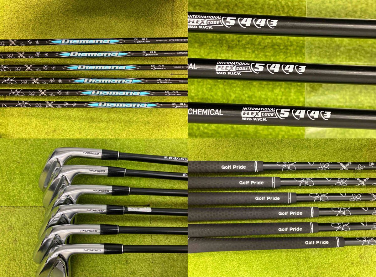 DUNLOP /SRIXON ZXi5 /Diamana ZXi 70 for IRON /フレックスS /5-9,P 6