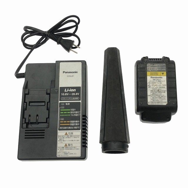  品 Panasonic パナソニック 14 4 V 18 工事用 充電ブロワ EZ 37 A 1 本体 バッテリー 2 Ah 117580 集塵機 ブロワー 電動工具 エア工具