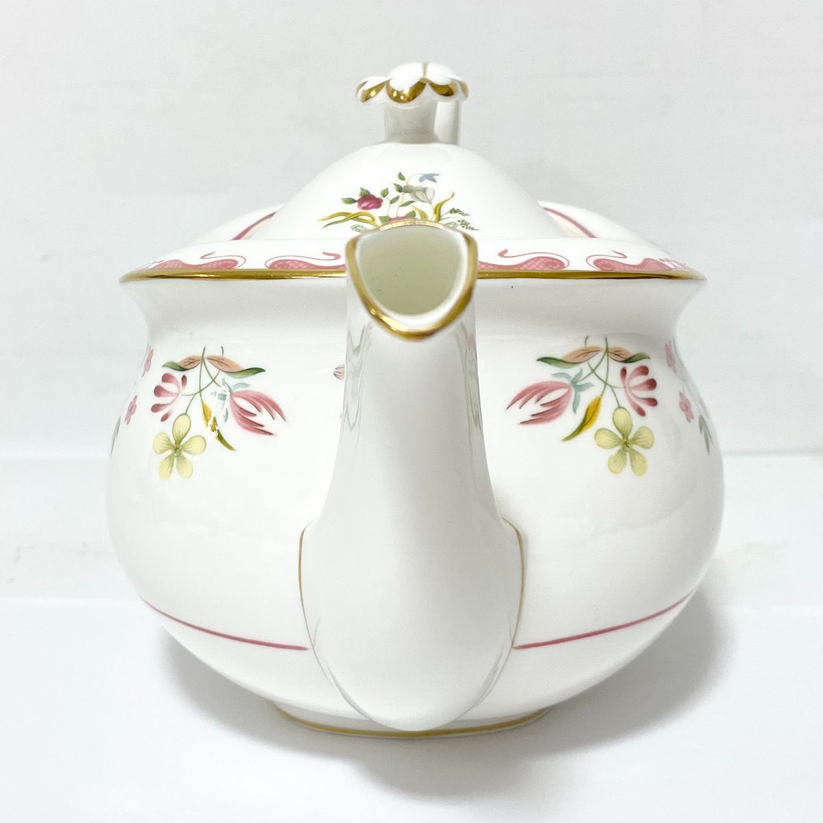 廃盤品 Wedgwood ウェッジウッド ティーポット ビアンカ R4499
