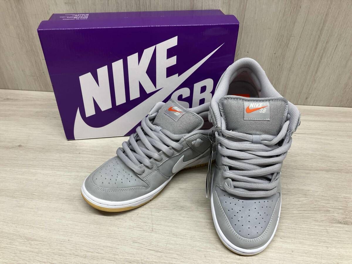 NIKE SB DUNK LOW Orange Label Grey Gum 28cm スニーカー 【公式通販】