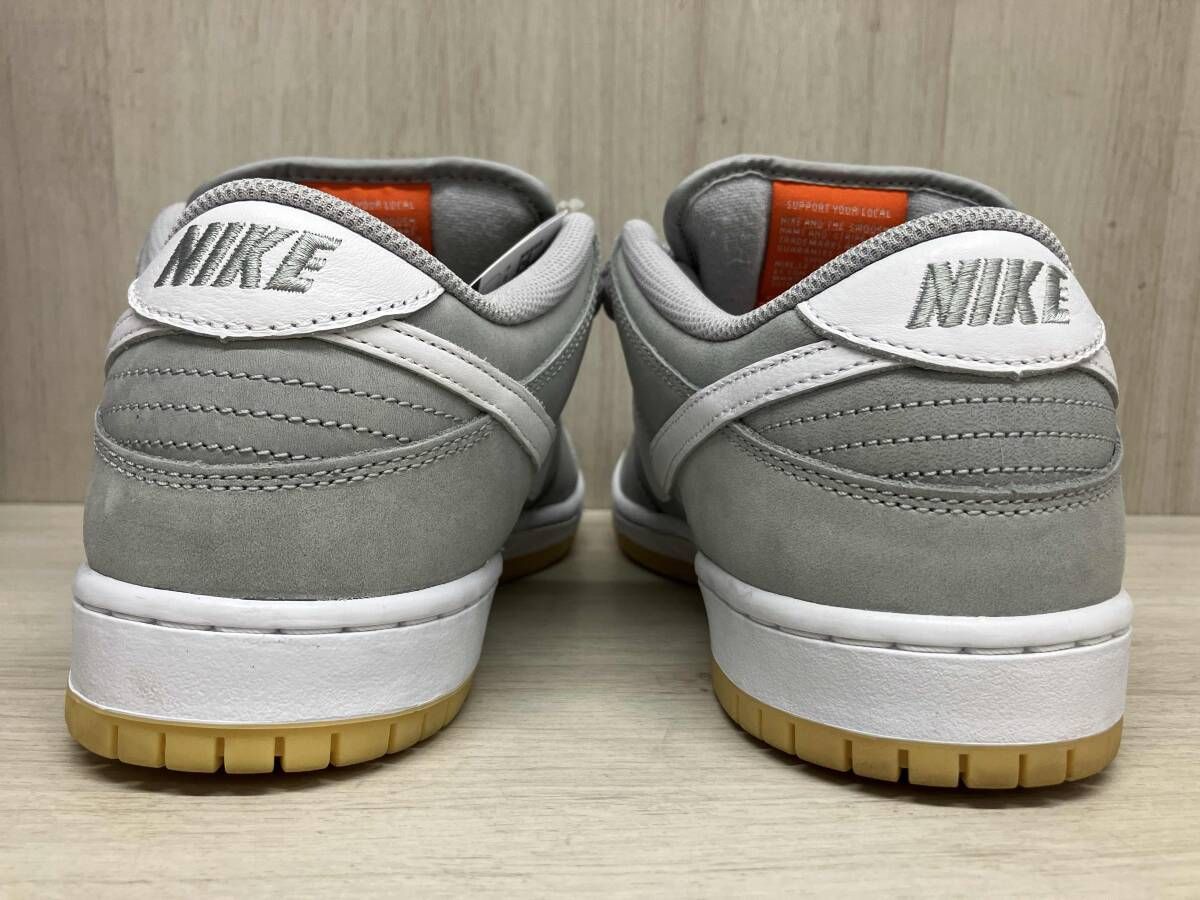 NIKE SB DUNK LOW Orange Label Grey Gum 28cm スニーカー