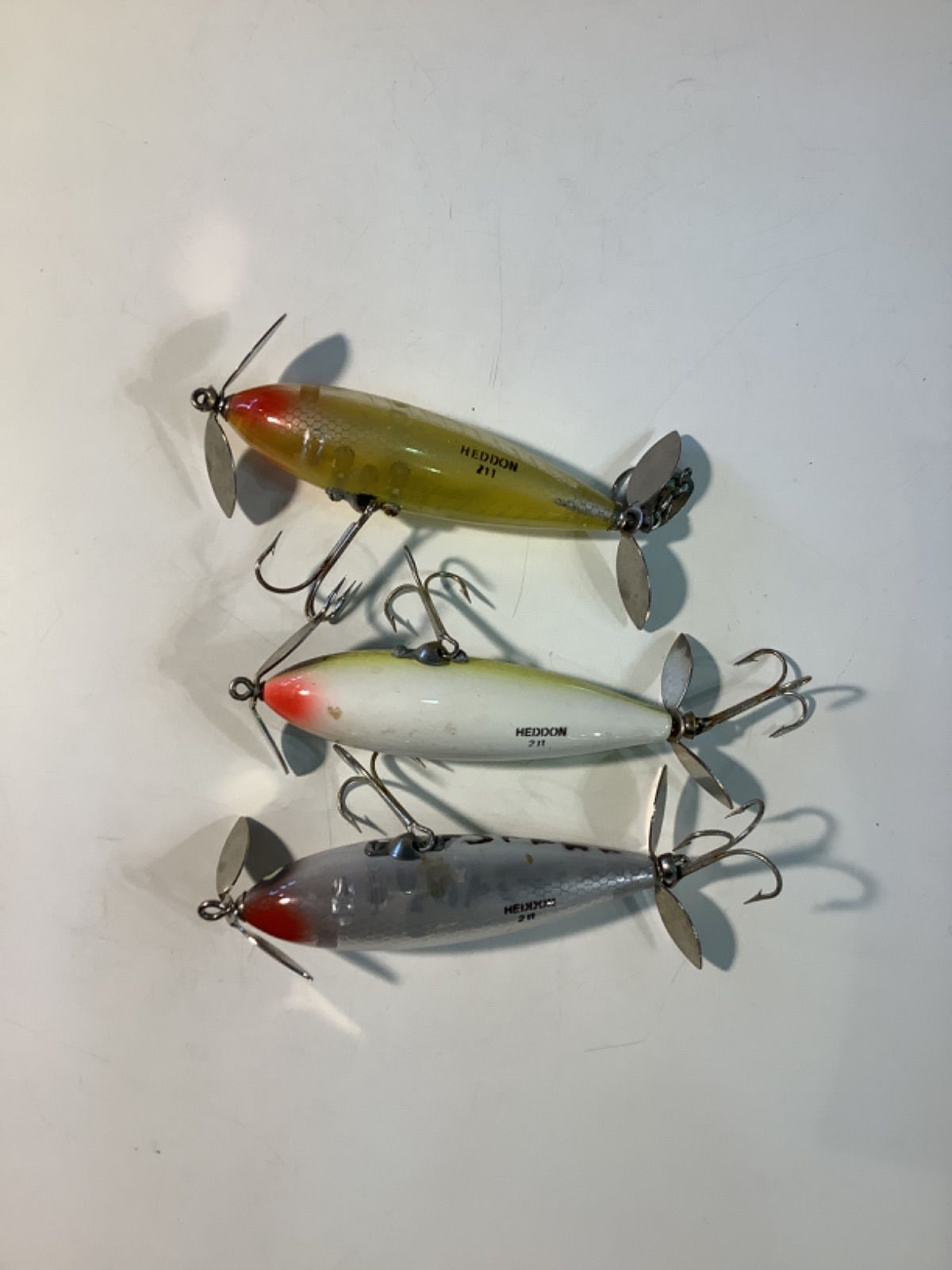 HEDDON 211 ウンデッドスプーク3点セット☆ スミスカラー