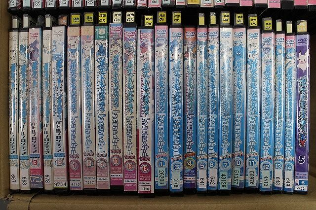 DVD アニメ セット不揃い 処分品 現状渡し 50本セット ※ケース無し発送